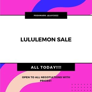 Big lululemon sale!!!